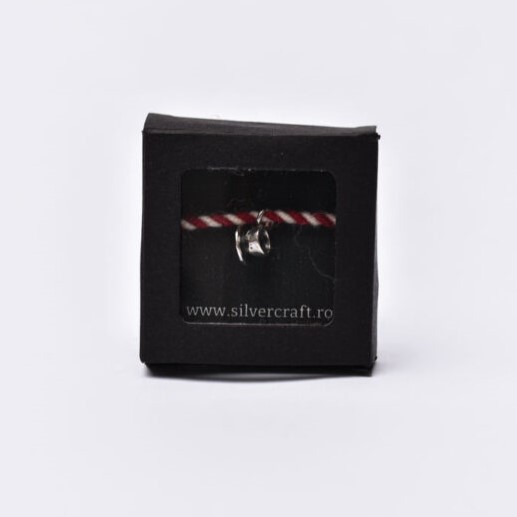 Mărțișor Ceașcă de Cafea din argint 925 ambalat în cutie elegantă, gata de oferit cadou