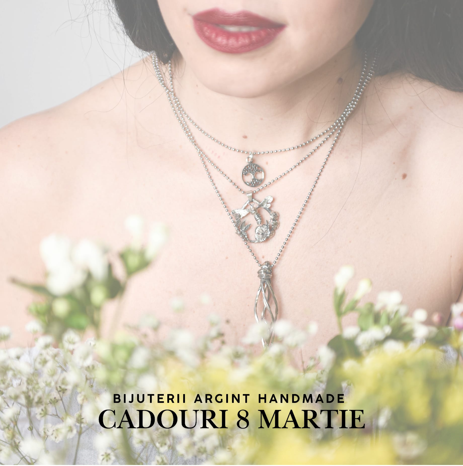 Cauți cadouri pentru 8 Martie, Ziua Femeii sau Ziua Mamei? Descoperă bijuterii din argint lucrate manual, perfecte pentru femeile dragi. Reducere 10% cu codul #8martie (4–8 martie)